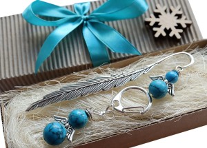 Zestaw prezentowy zakładka z brelokiem KL8196