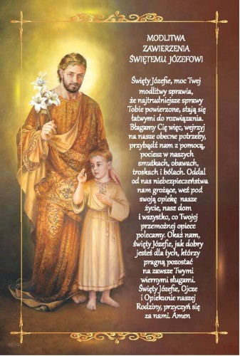 Modlitwa zawierzenia św. Józefowi