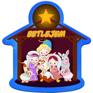 Magnes świąteczny Betlejem