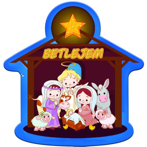 Magnes świąteczny Betlejem
