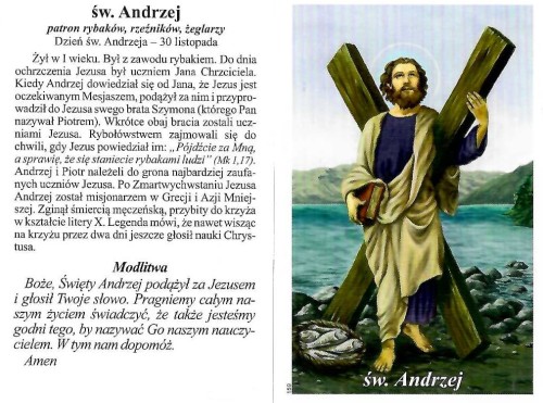 Święty Andrzej obrazek