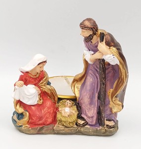 Świecznik świąteczny - Święta Rodzina