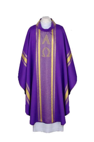 ornat mszalny fioletowy