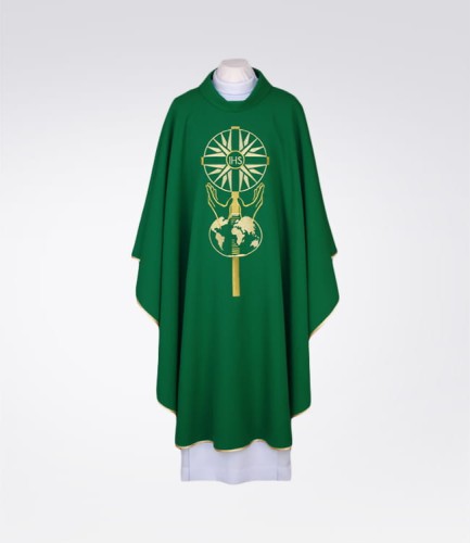 zielony ornat