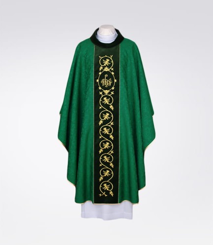 ornat zielony