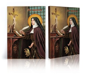 IKONA Z CERTYFIKATEM ŚWIĘTA KAMILA