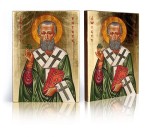 Ikona z certyfikatem - Święty Patryk