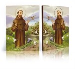 Ikona z certyfikatem - Święty Franciszek