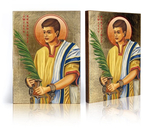 ikona Święty Arkadiusz