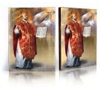 Ikona z certyfikatem - Święty Ignacy