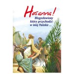 Plakat Wielkanocny - Hosanna! Błogosławiony który przychodzi w imię Pańskie…