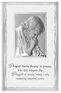 Przyjdź Duchu Święty - pamiątka bierzmowania - obrazek W/6522