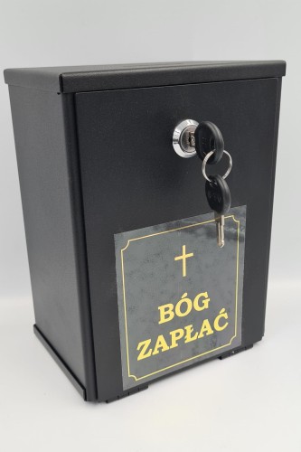 skarbonka na datki, ofiarę do kościoła-1