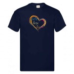 Koszulka damska bawełniana faith hope love