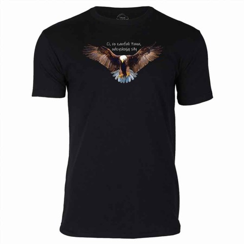 koszulka ze wzorem religijnym