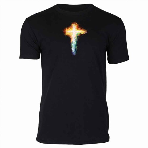 koszulka z wzorem religijnym