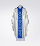Ornat Maryjny z bogatym haftem 1-258-78