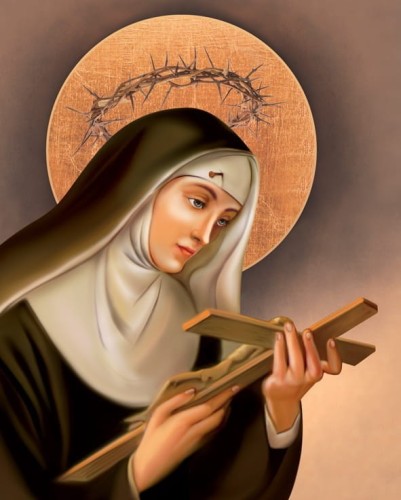 Plakat Święta Rita