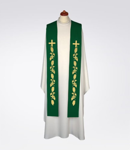 Stuła zielona 4-337-3