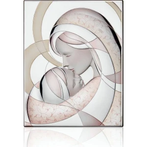 Obraz posrebrzany z wizerunkiem Matki Bożej