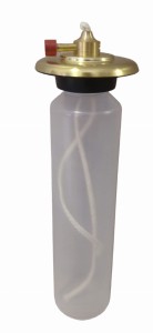 Wkład do świecy regulowany z pokrętłem do knota