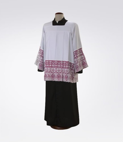 komża kanonicka z gipiurą-1