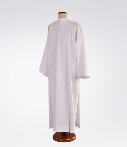 alba z zamkiem z przodu