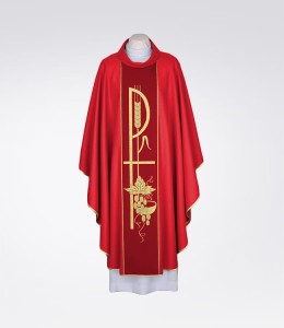 Ornat czerwony 1-077-22