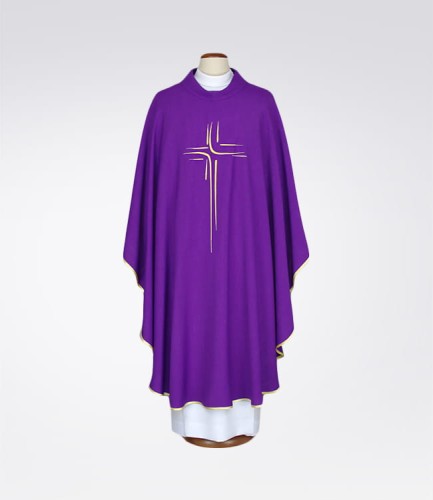 ornat z lekkiej tkaniny