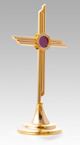 relikwiarz w kształcie krzyża