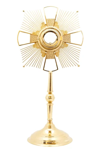 monstrancja w nowoczesnym stylu