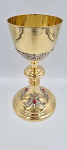 Kielich mszalny z kamieniami półszlachetnymi 073 S-027