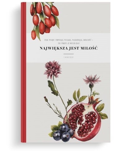 Notatnik LUX - granat