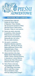 Pieśni adwentowe - broszura 25 szt.