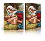 Ikona z certyfikatem - Matka Boża Karmiąca