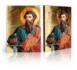 Ikona z certyfikatem - Święty Paweł