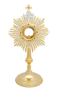 Monstrancja złocona PB/0103