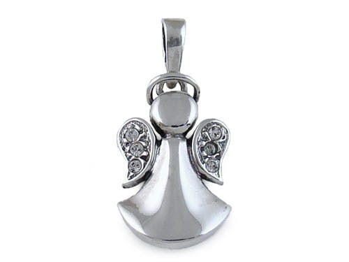 zawieszka srebrna aniołek