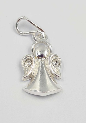 zawieszka srebrna aniołek