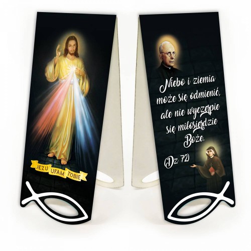 zakładka z Jezusem Miłosiernym