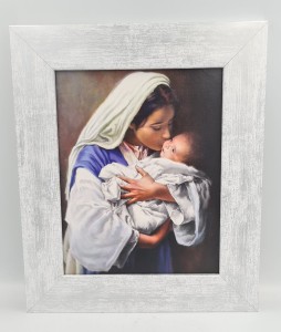 Matka Boża z dzieciątkiem Jezus - obraz w ramie