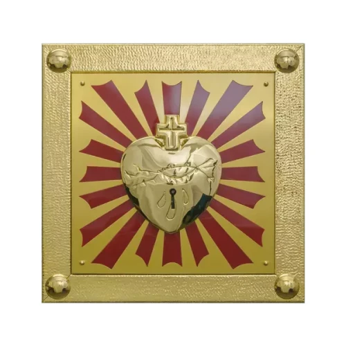 tabernakulum z motywem serca