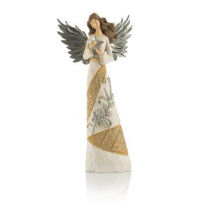 Figura anioła z żywicy - gwiazda