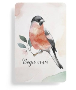 Magnes na lodówkę – Bogu ufam