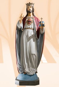 Chrystus Król figura 155 cm