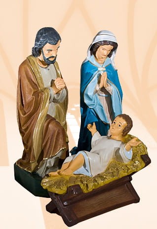 Święta rodzina, figura 65 cm