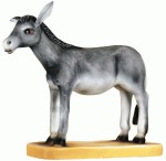 Osiołek - figura do Szopki Bożonarodzeniowej 90x80cm/SI 316