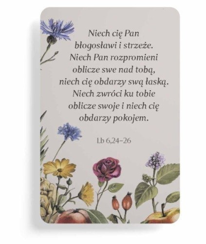Magnes na lodówkę – Błogosławieństwo kwiat
