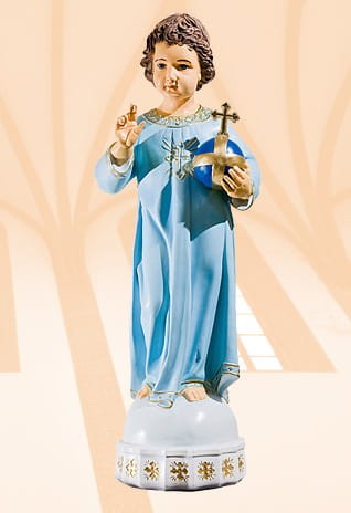 Dzieciątko Świat na kuli figura 70 cm-1