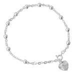 Różaniec srebrny na rękę R12